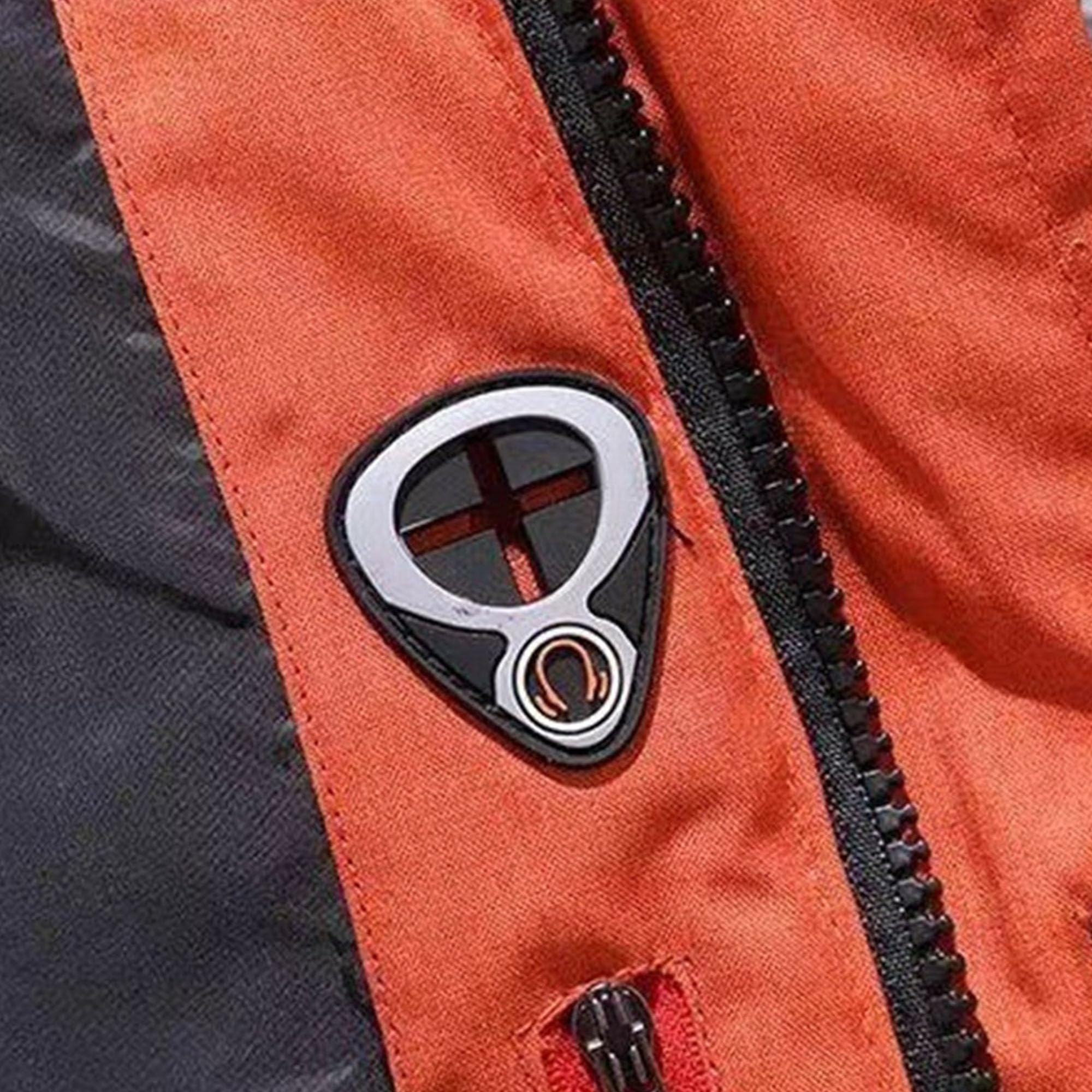 Piumino da uomo con cappuccio parka invernale spesso caldo parka casual piumino esterno termico