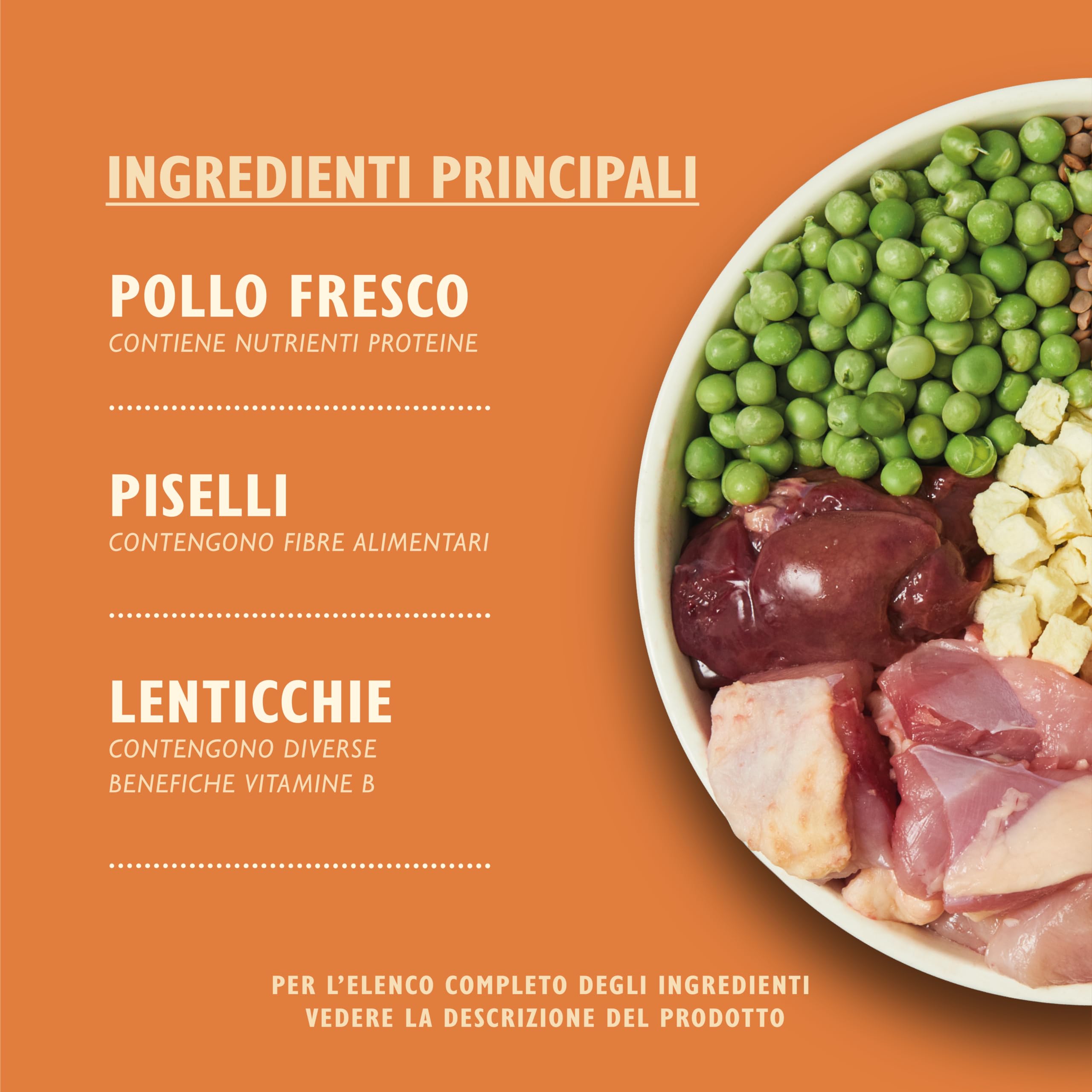 Lily's Kitchen Prodotto con ingredienti naturali Cibo secco per cani adulti di piccola taglia Ricetta senza cereali con pollo e anatra 2.5 kg