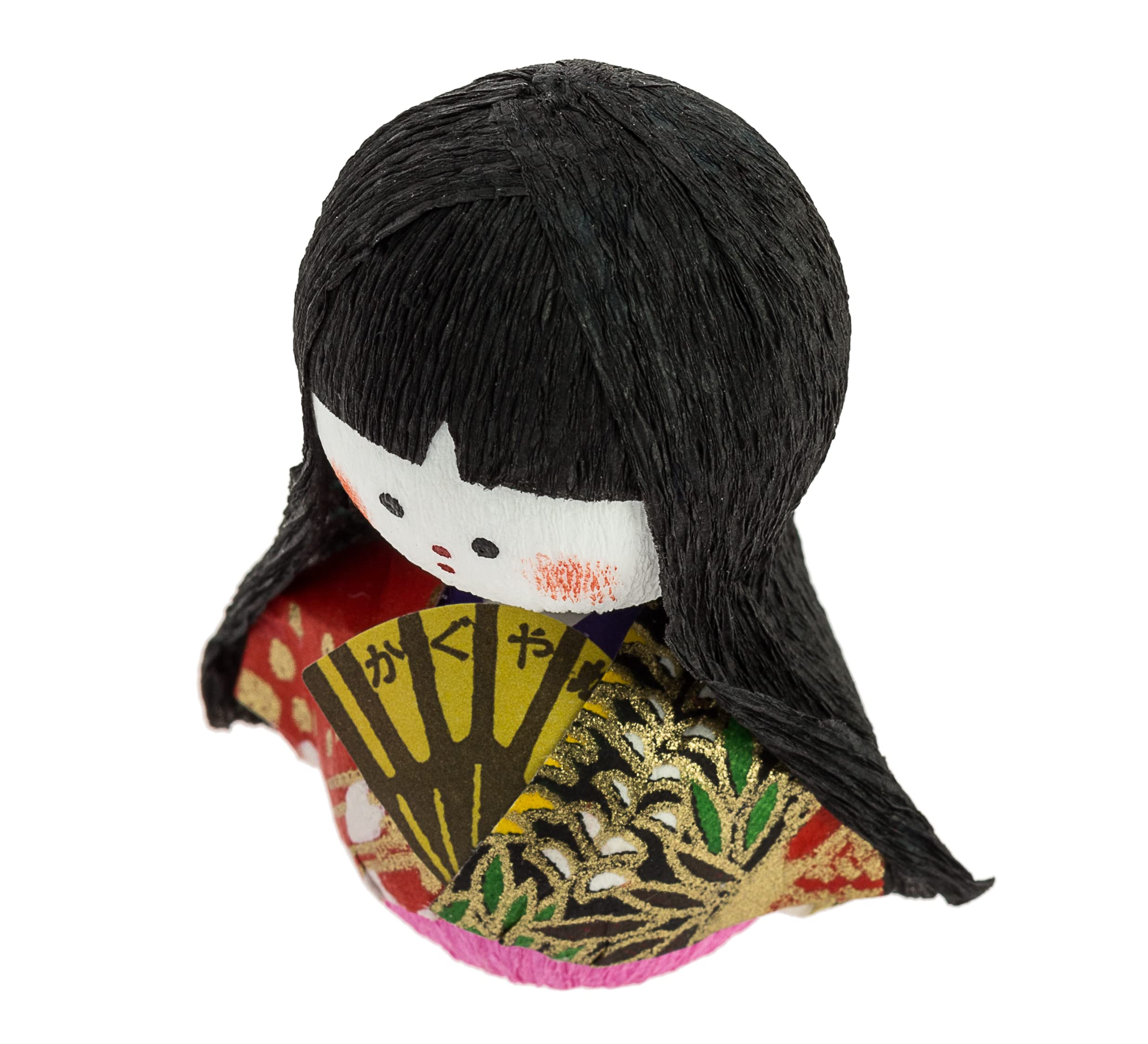 Okiagari Kaguyahime - Tentetieso Principessa Chiaro di Luna, Carta Macchina, Multicolore, 4,5 x 3 x 4 cm