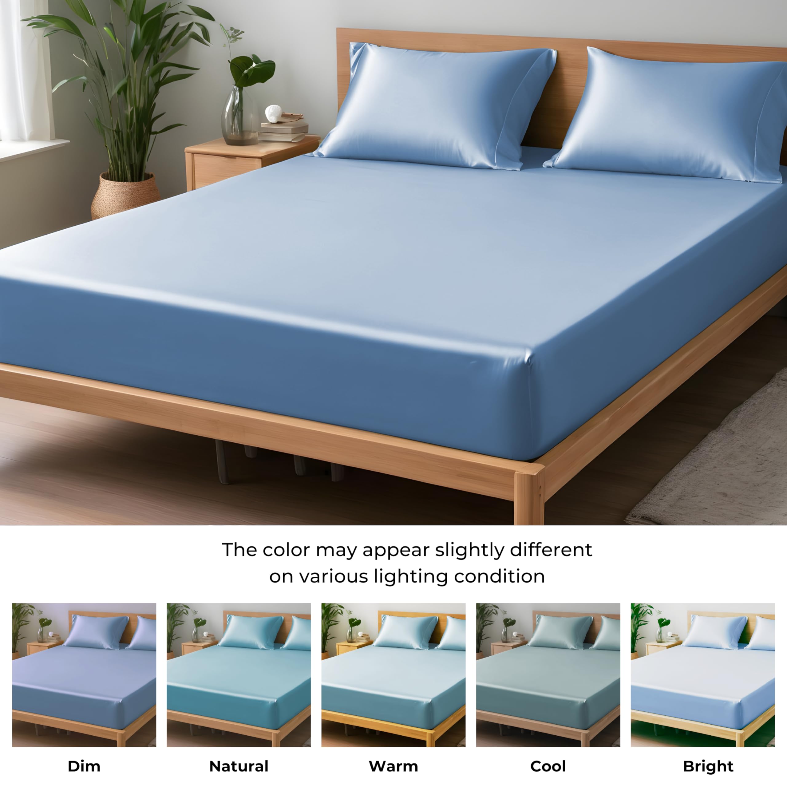LINENWALAS Single Fitted Sheet 89x190 cm - Image 4