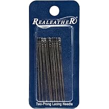 Realeather Lacing Needle 2-Prong 10 Pack BN1190-10