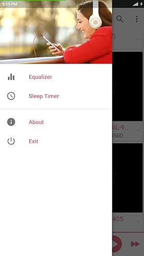 Music Player equalizer