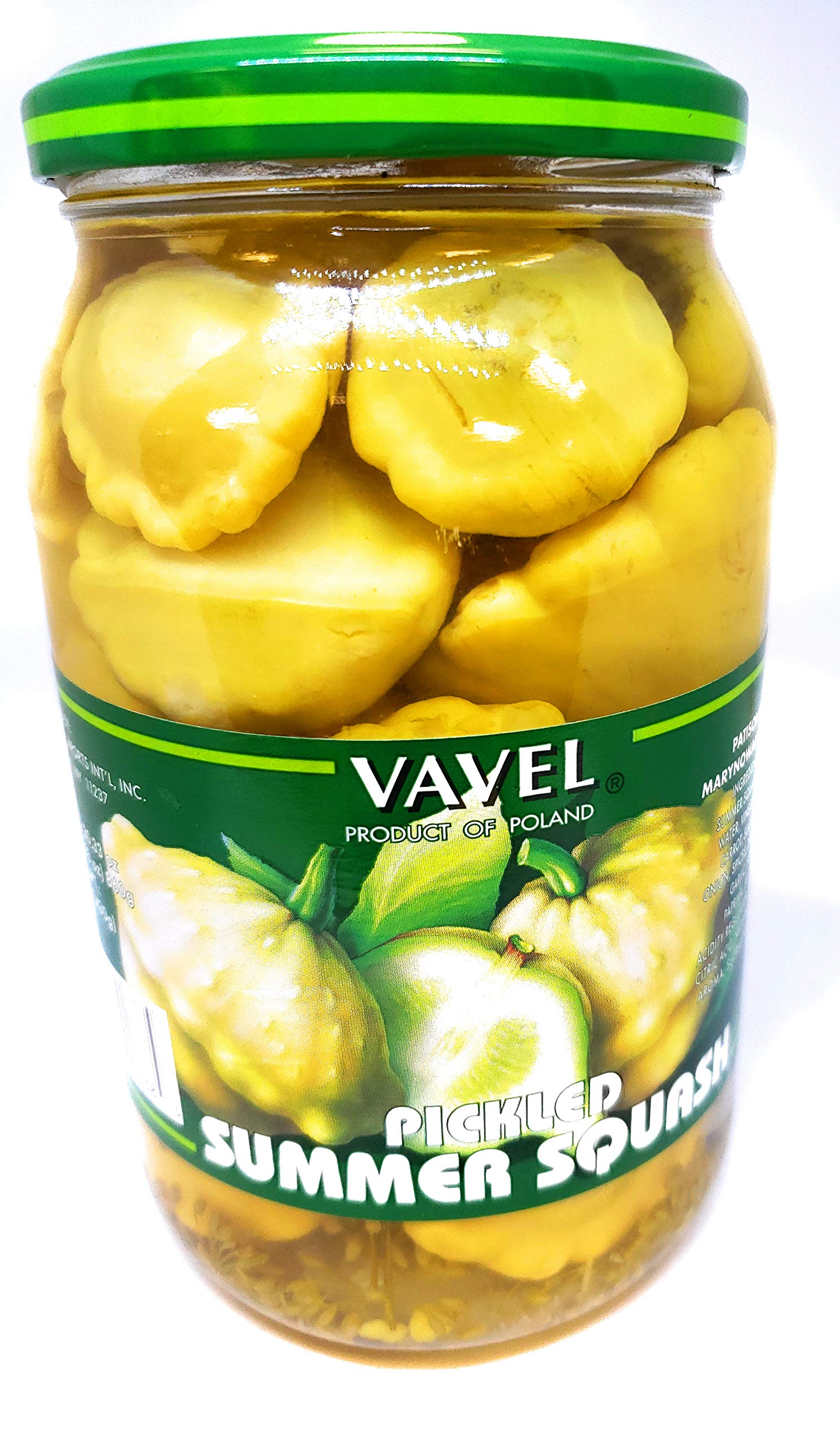 RUSSIAN STYLE PICKLED SUMMER SQUASH POLISH FOOD
