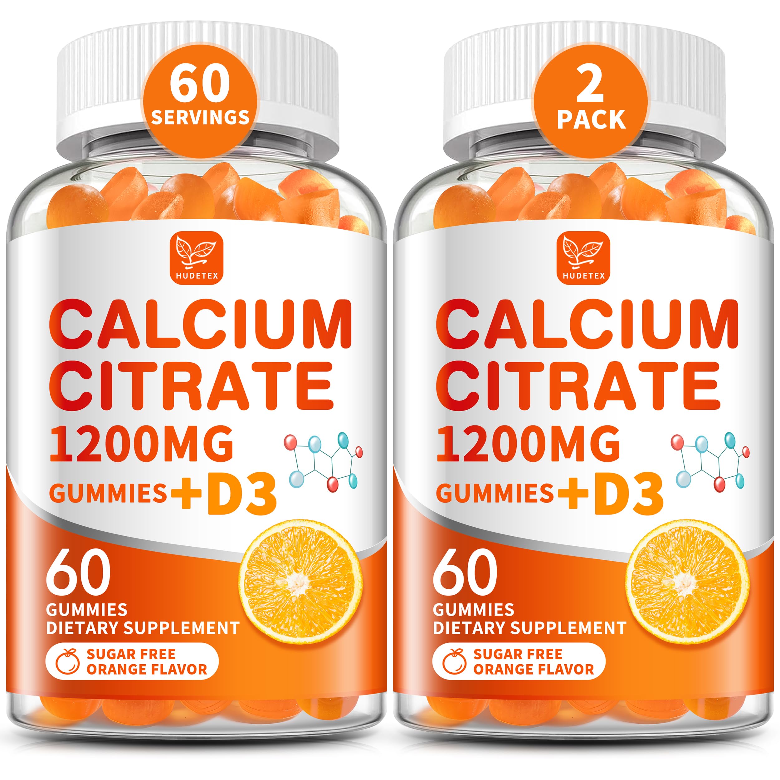 Hudetex Calcium Citrate Gummies