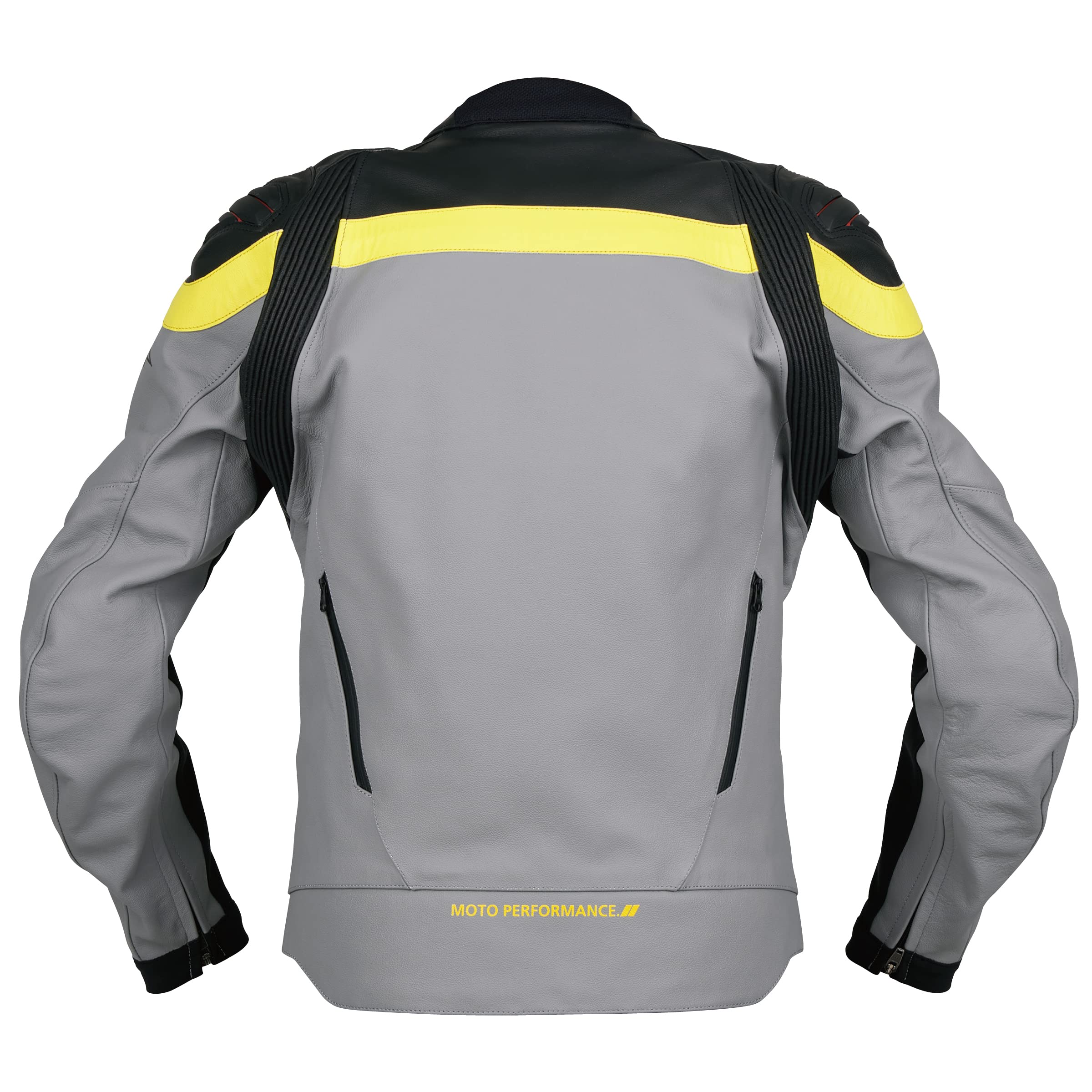 Amazon.co.jp: Kushitani Phase Jacket, Gray/Neon Yellow, XL