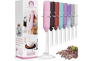 Mini Pink Milk Frother For Your Favorite Beverages