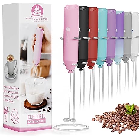 Mini Pink Milk Frother For Your Favorite Beverages