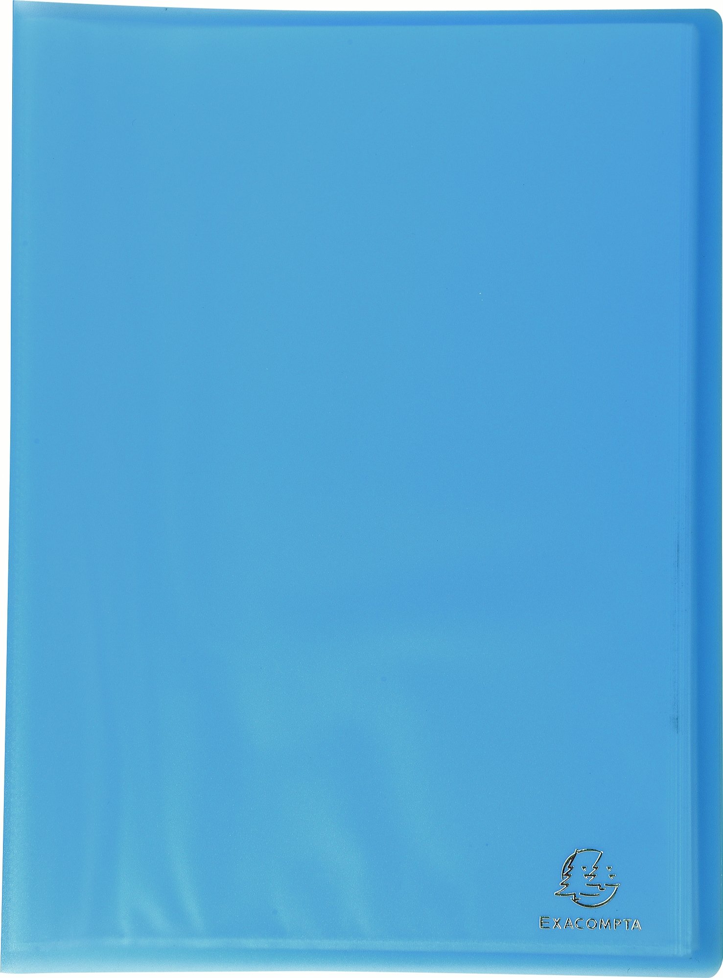 Exacompta 85869E 8er Pack Sichtmappen Chromaline aus extra starkem Kunststoff DIN A4 mit 80 Klarsichthüllen, 160 Sichten, perfekt für die Schule und das Büro Aktenhülle, Prospekthülle, farbig sortiert