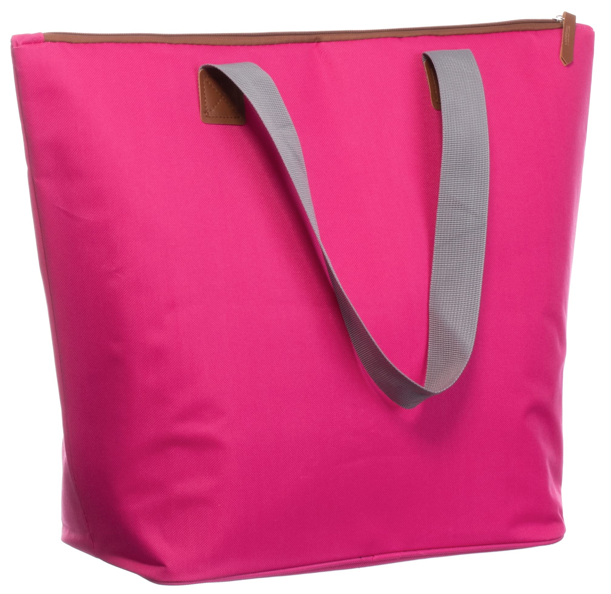 Brandsseller Borsa Termica Da Spiaggia E Picnic Pieghevole – Capiente 30L, Con Chiusura Lampo, Isotermica Per Alimenti E Bevande (40x50x20 Cm) - 3