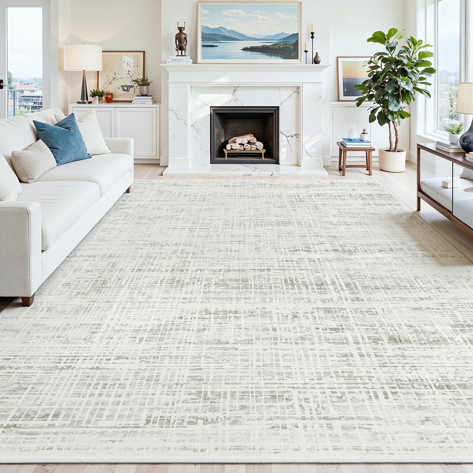 Crority 9x12 Washable Rug