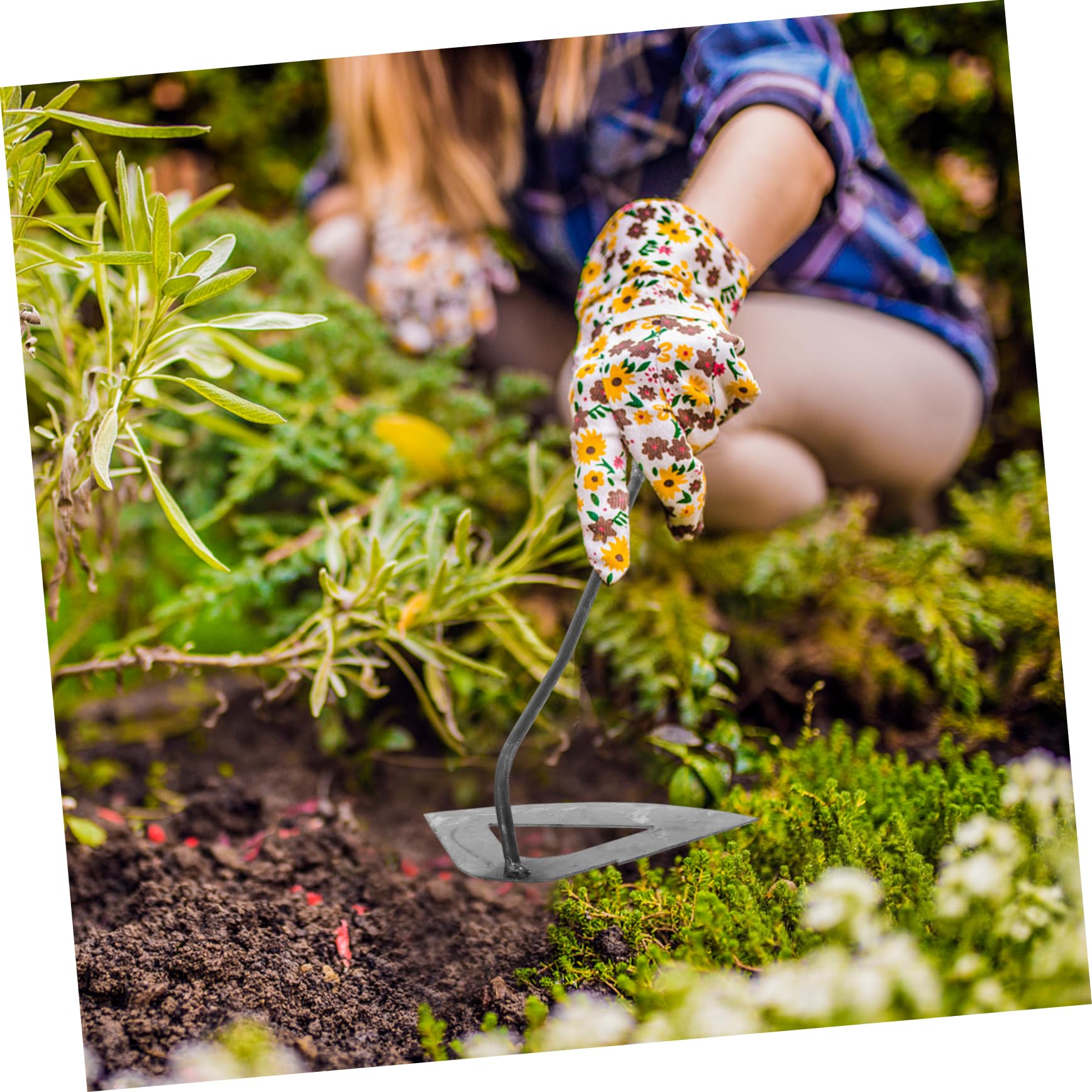 Toyvian 3 Piezas Herramientas De Deshierbe Jardinería Cultivación Pala Cultivar Cultivador Excavación Herramienta De Césped Herramienta De Arado Duradera Azada De Cultivo Plata Planchar