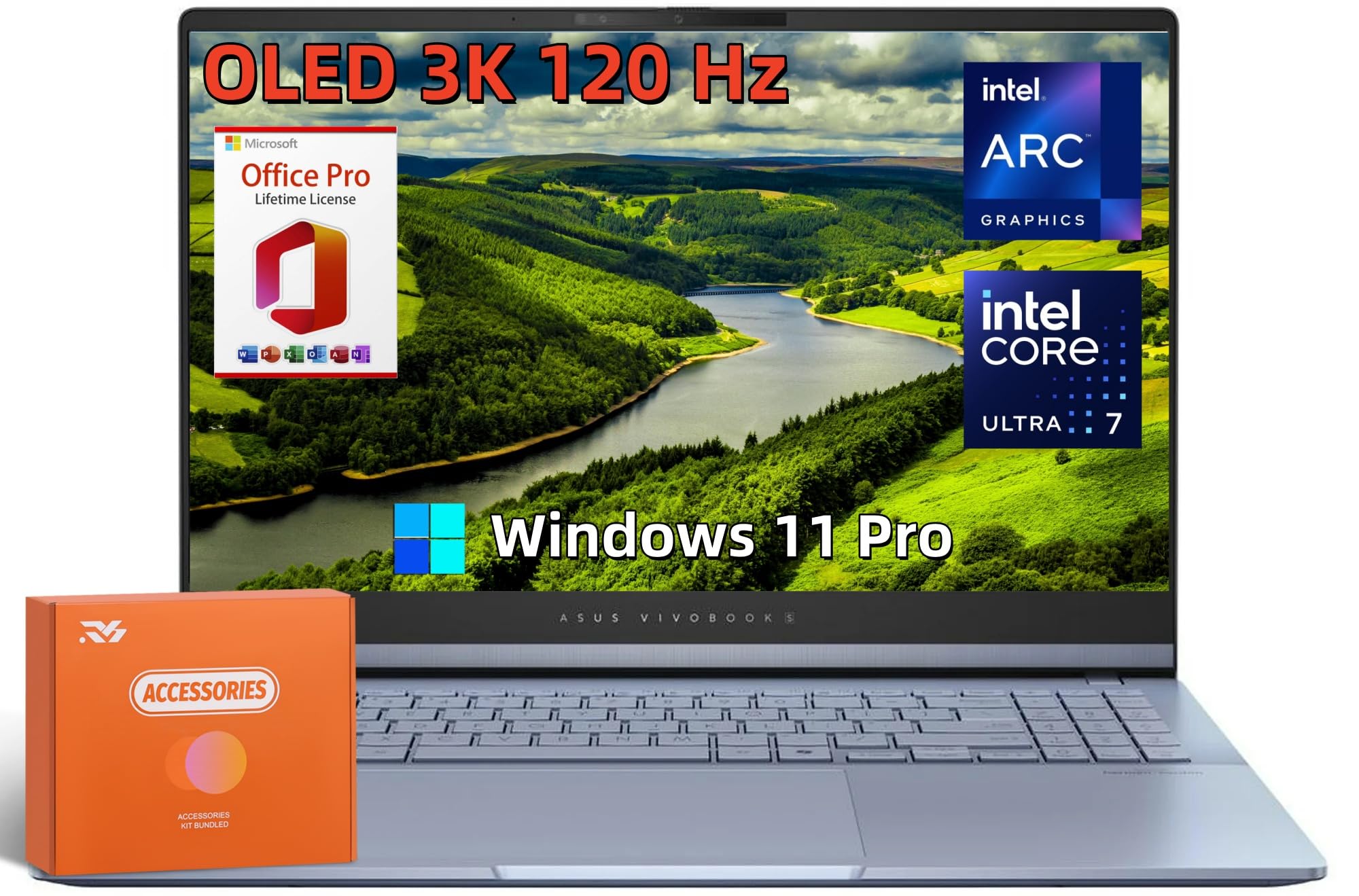 Photo 1 of ASUS VivoBook S15 S533 Thin and Light Laptop, 15.6” FHD Display, Intel Core i7-1165G7 CPU, 16GB DDR4 RAM, 512GB PCIe SSD, Fingerprint Reader, Wi-Fi 6, Windows 10 Home, Dreamy White, S533EA-DH74-WH