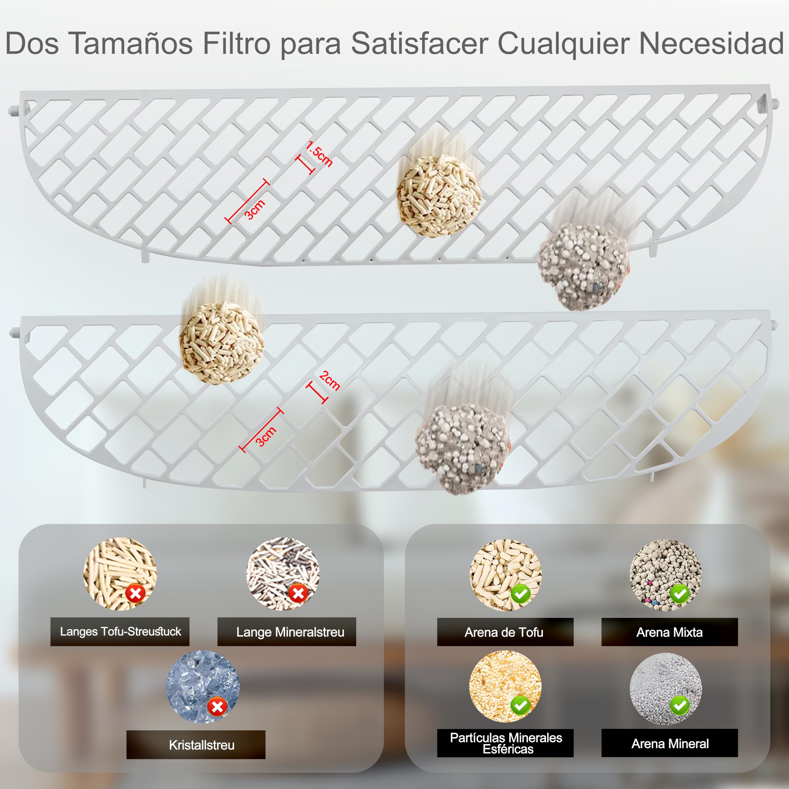 Arenero Gatos Autolimpiable, 74L Arenero Inteligente para Gato con Control App, Sin Fugas Orina, Eliminación de Olores con 5 Rollos Bolsas Basura y Tapetes Arena Gato para Varios Gatos (A)