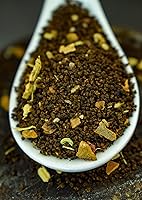 Vista 7 de NAHOM India's Mix Masala Chai Tea Hojas sueltas, mezcla de té negro, canela, cardamomo y pimienta negra té Masala especiado Chai Latte Traje 3.53