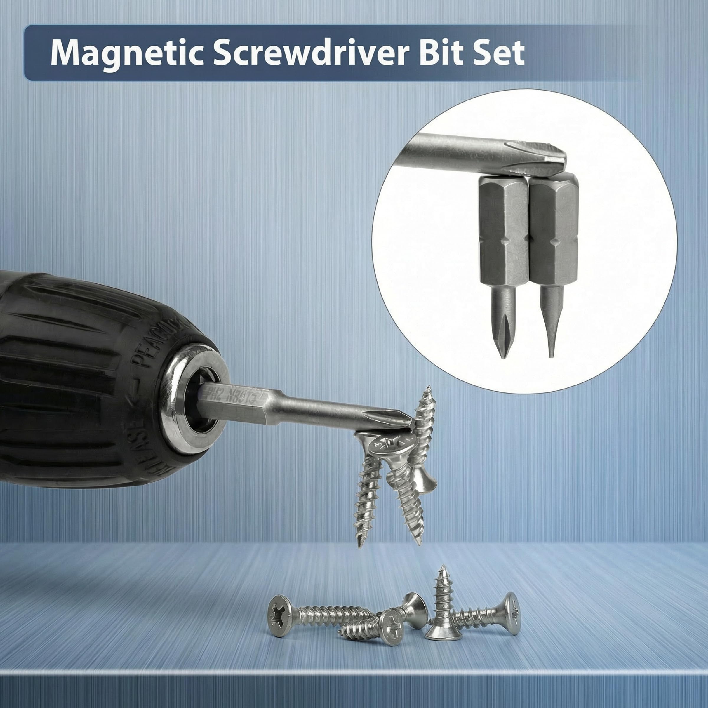 Amazon.com: Bates- Screwdriver Bits Set, 2 Inch, 15 pcs, 1/4 Hex