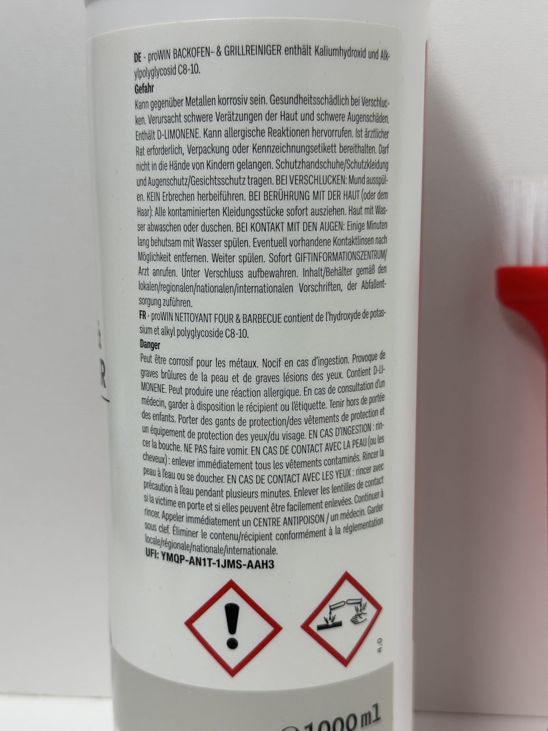 bio-chem Ovenreiniger extra sterk, 3 x 1000 ml gelpasta incl
