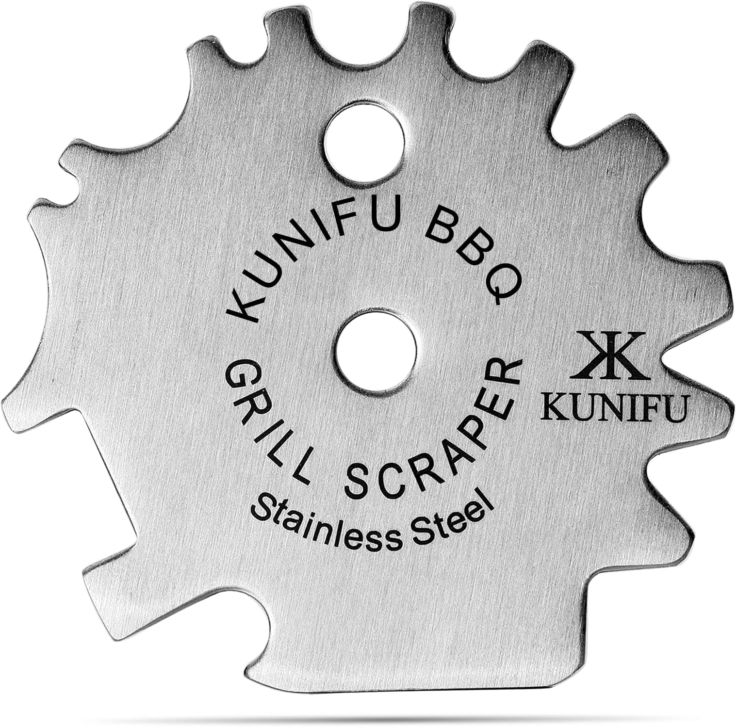 - KUNIFU BBQ Grill Scraper, Stocking Stuffers, Bristle-Free for Griddle, Kitchen Gadgets Cleaner, Camping Accessories, Ideal Gifts for Christmas, for Men, Dad, Husband, Boyfriend, Fathers Day