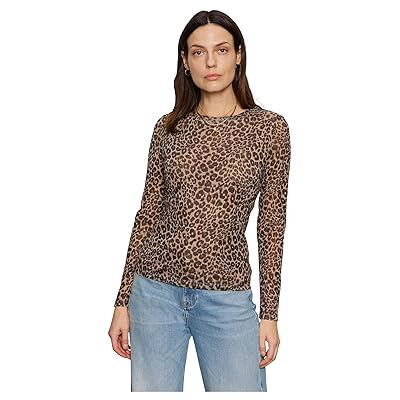 Sanctuary Long Sleeve Perfect Mesh T Shirts Women