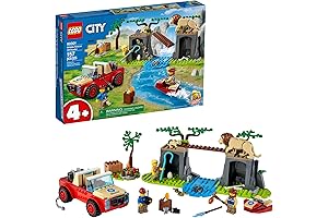 LEGO City Wildlife Rescue Off-Roader: Join Wildlife Adventures with Alex