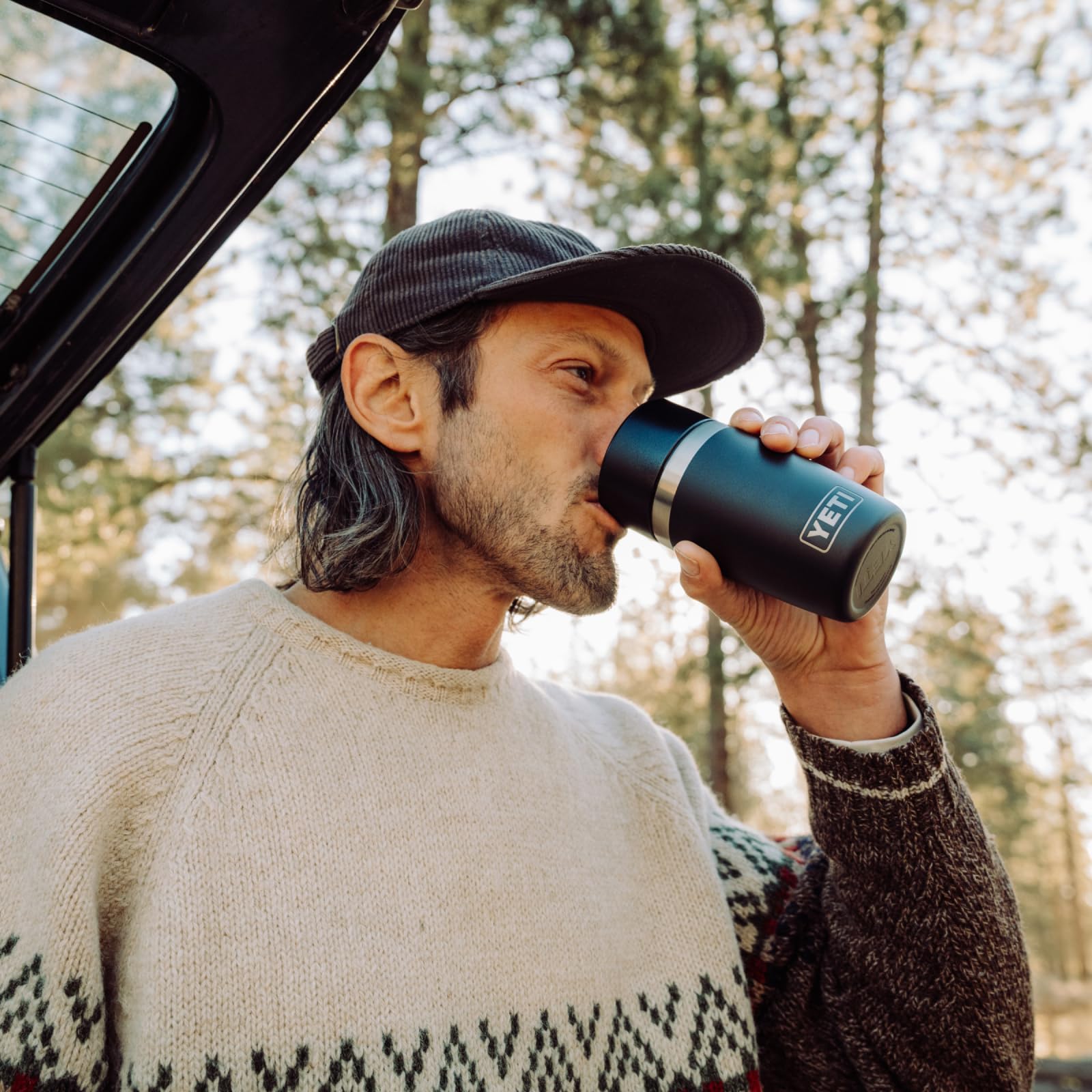 YETI Rambler 16 oz (473 ml) Coffee Travel Bottle with 100% Leakproof Hotshot Commuter Cap - Image 2