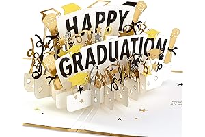 Hallmark Signature Paper Wonder Pop Up Graduation Card for the Perfect Grad
