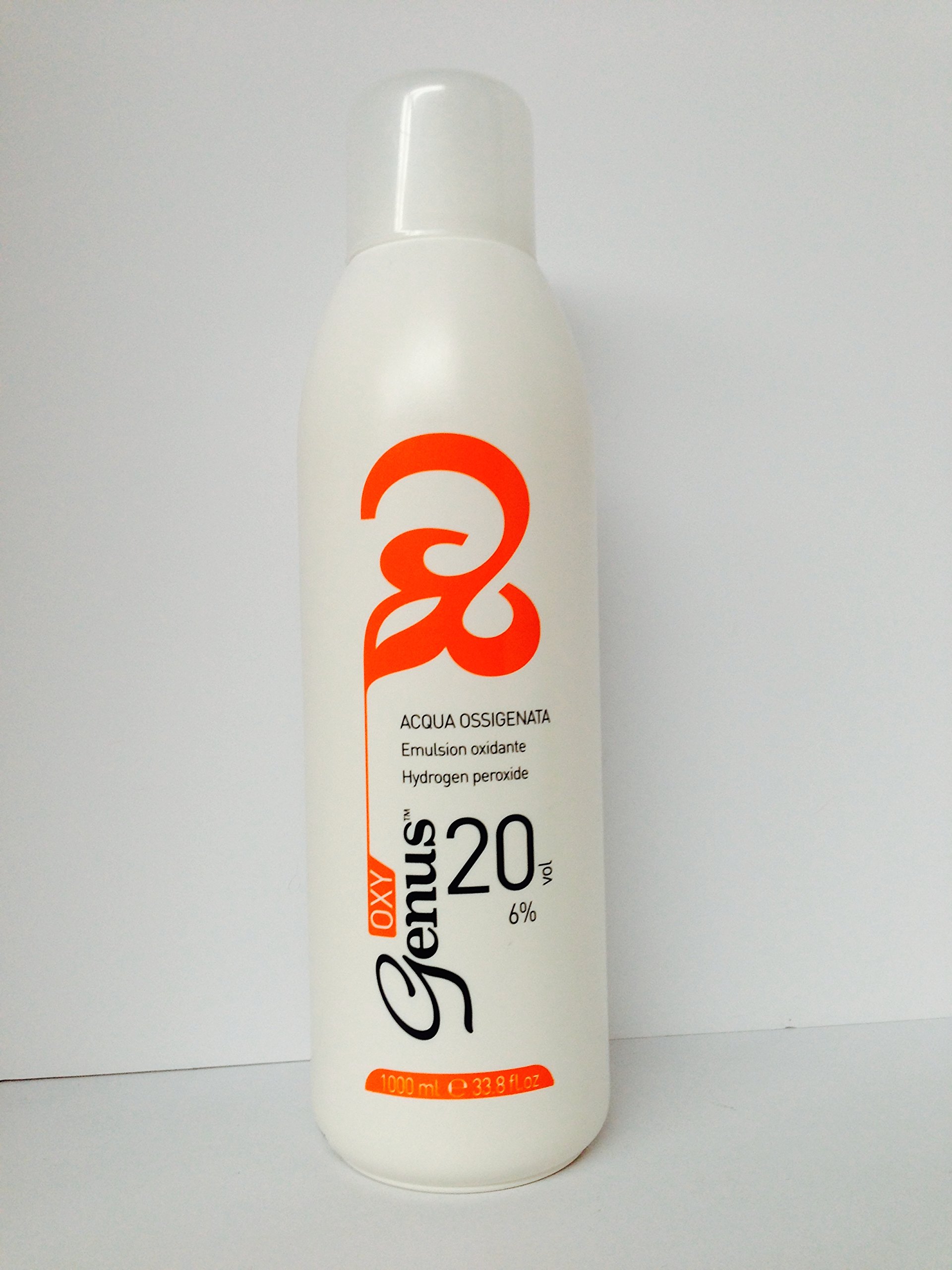 Amazon.com: Genus Oxy Hydrogen Peroxide 20 Vol 6% 33.8 Oz : Beauty