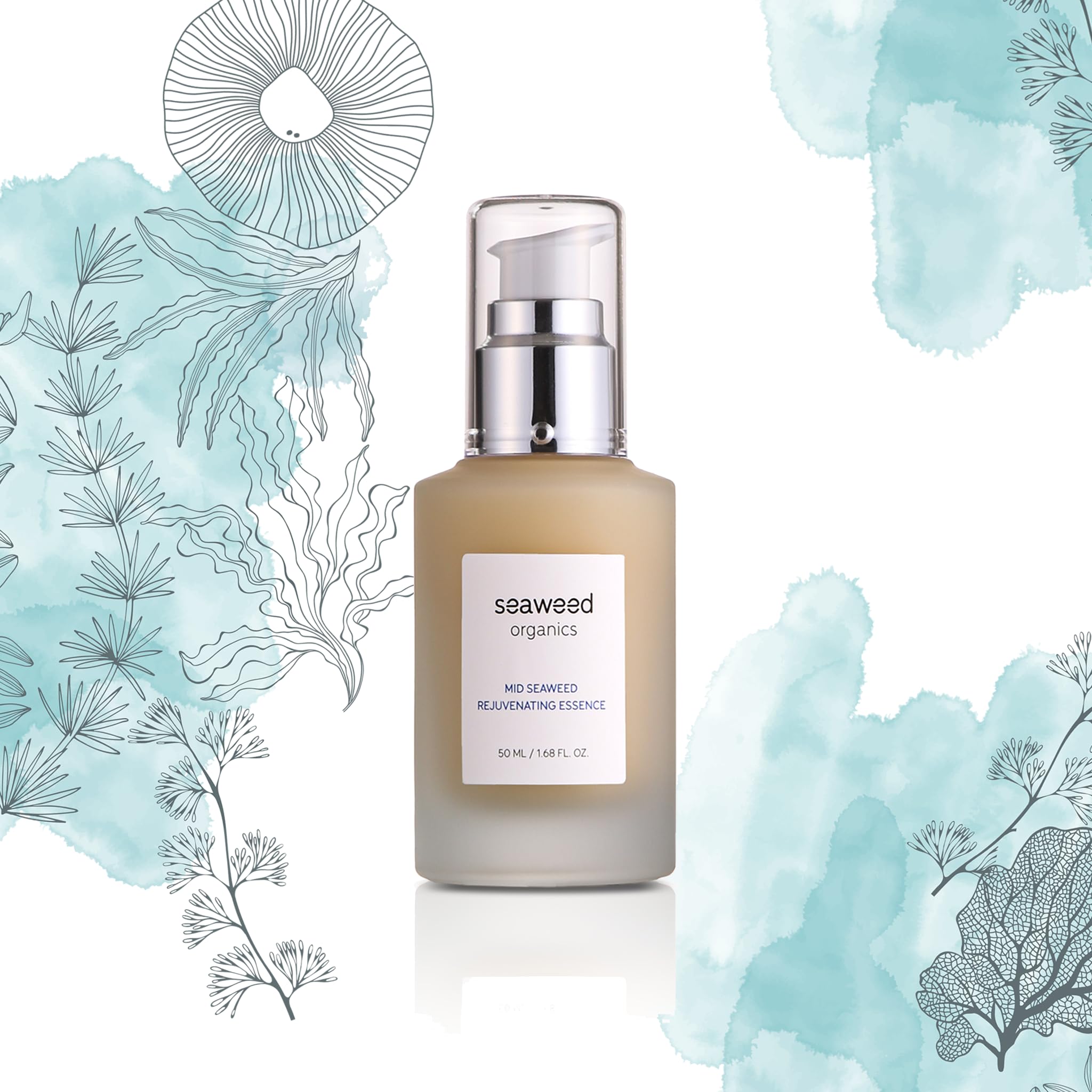 SEAWEED ORGANICS, The Mid Seaweed Rejuvenating Essence, Organic Scottish Dulse, Egg wrack, Bladder wrack extract - Image 4