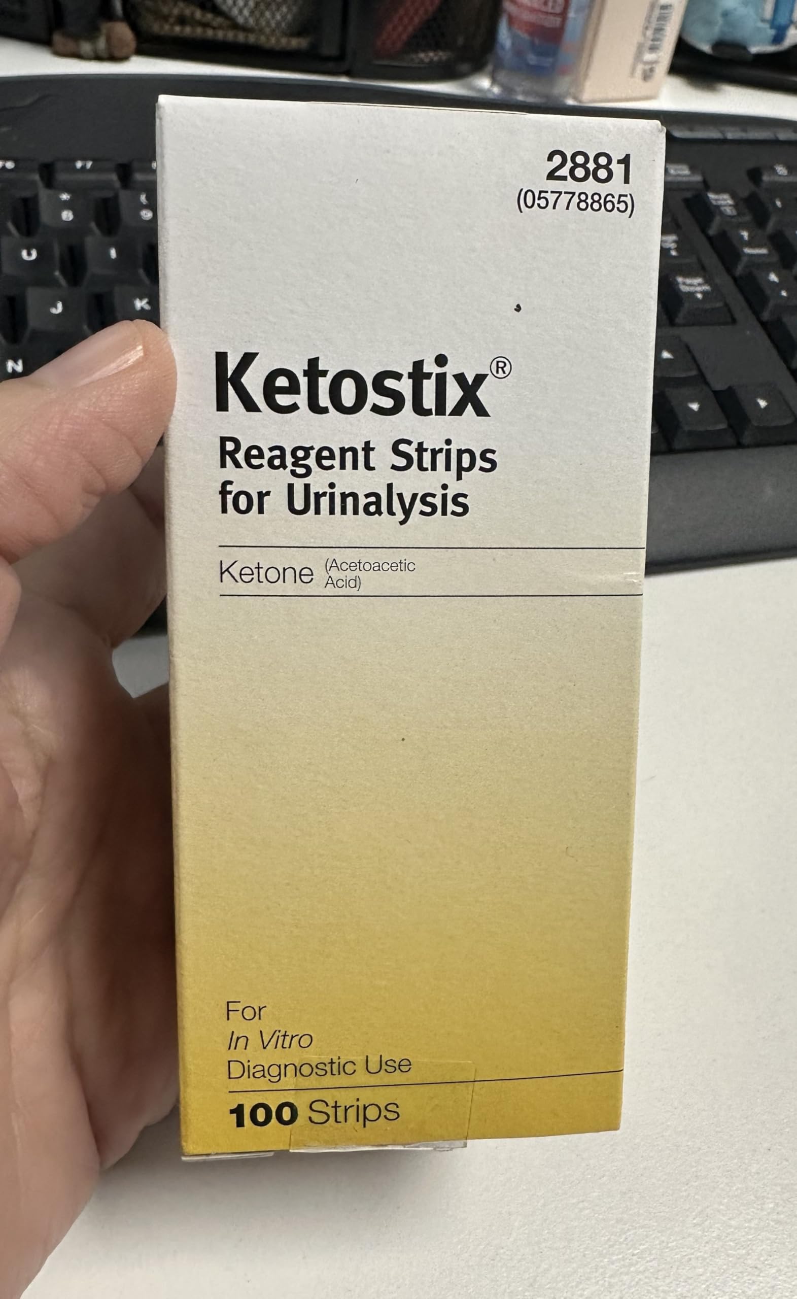 Bayer Animal Health Ketostix reagente Strips 50 Pezzo (Pack of 8)