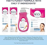 Vista 9 de Veet Crema Depilatoria Piel Sensible con Aloe Vera y Vitamina E (6.8 fl oz)