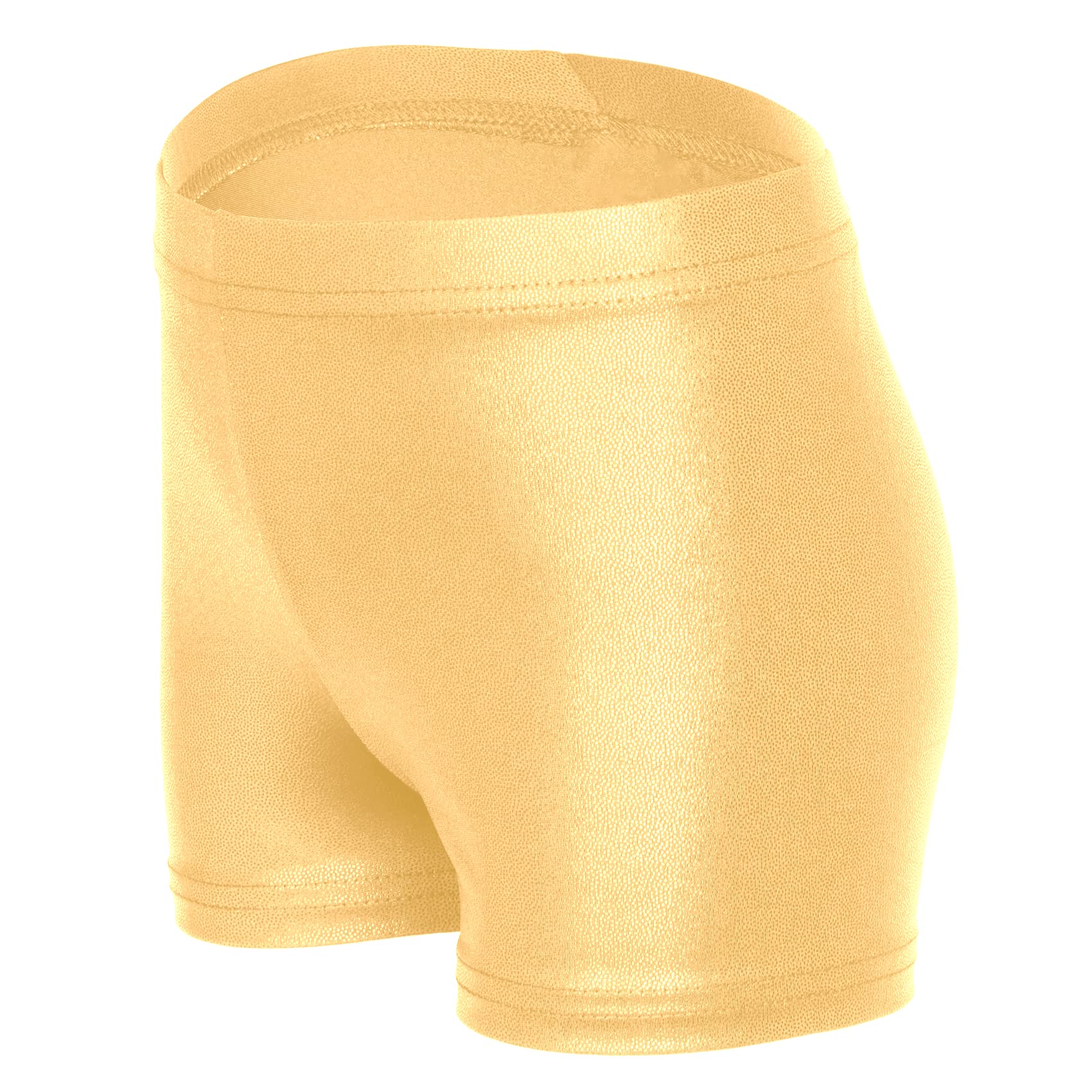 iLover Solid Color Girls'Sparkle Dance and Tumbling Athletic Gymnastics Shorts