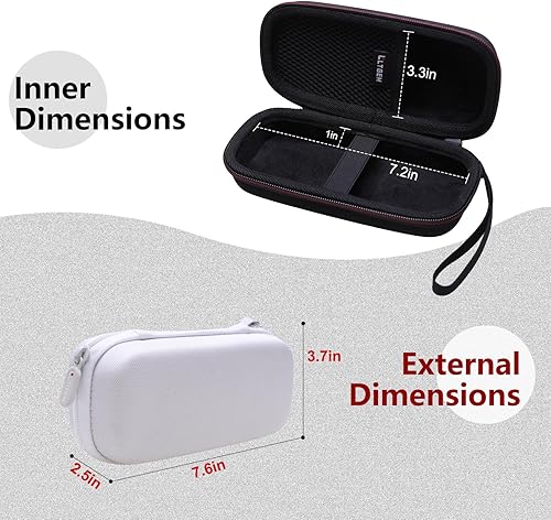 Miniatura 2 de LTGEM - Funda compatible con juegos de mano BeijueTaddToy de 16 bits, color negro (solo funda)