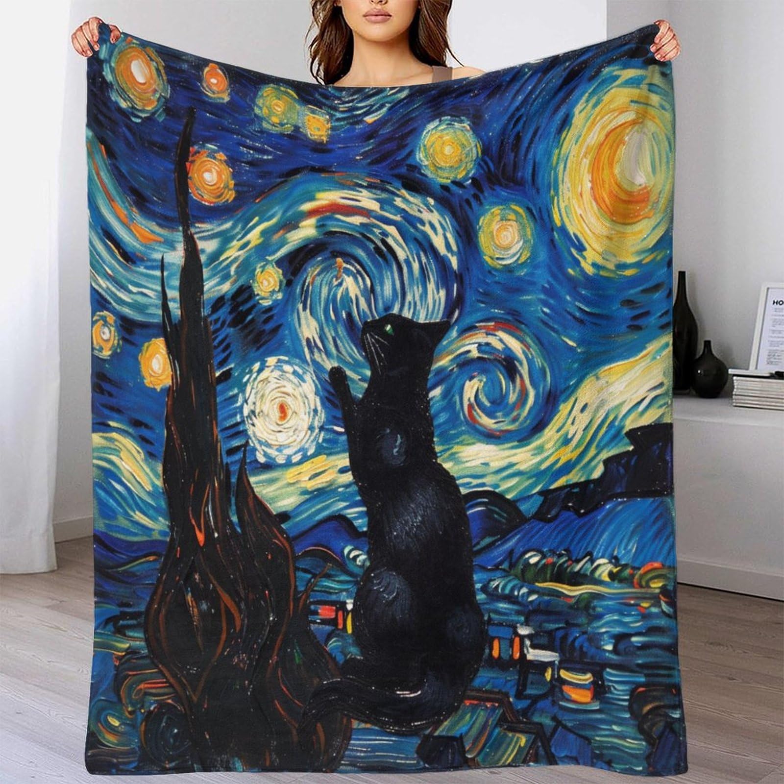 Coperta morbida in pile di flanella, ideale come regalo di compleanno per amici, familiari, regalo di Natale per amici e partner, coperta natalizia per divano e letto, 150 x 200 cm