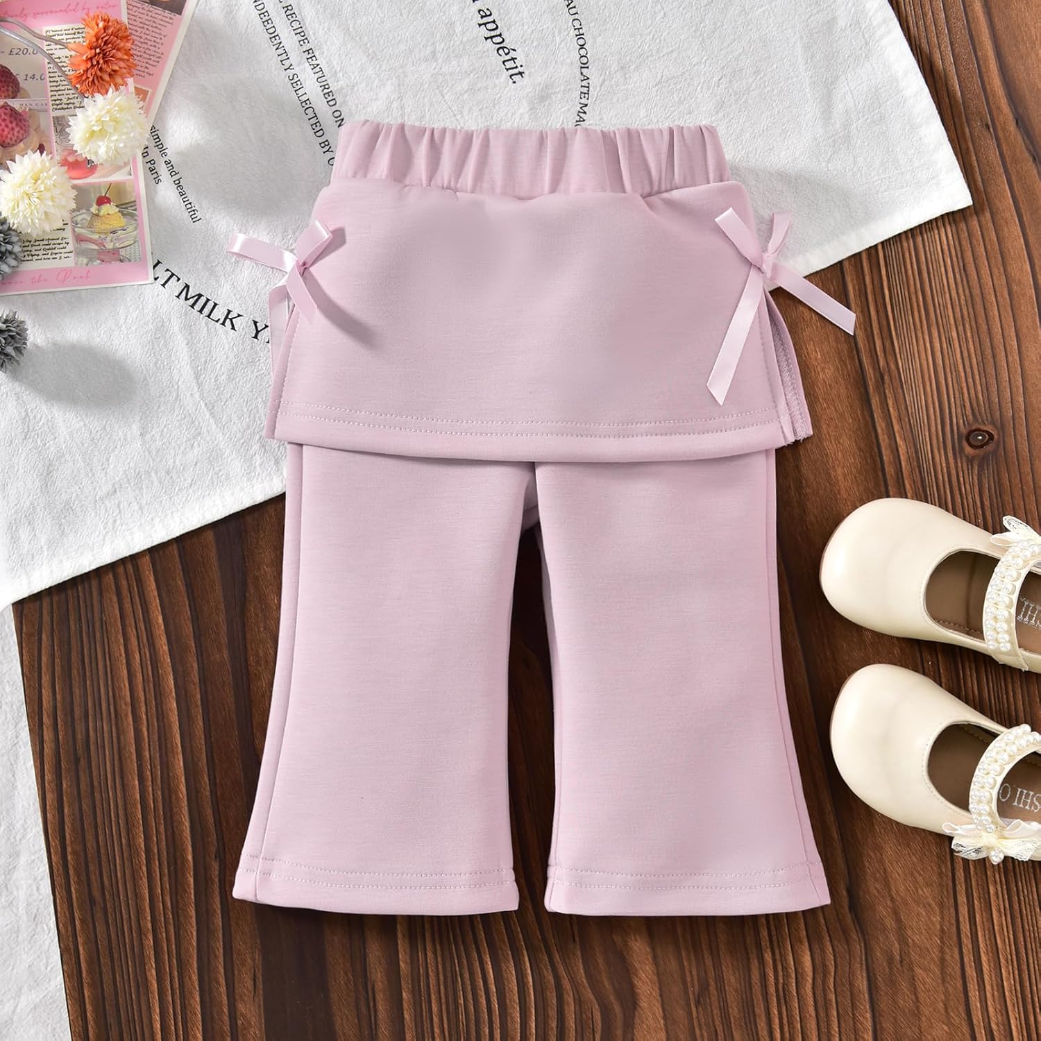 Aalizzwell Baby Girl Fall Clothes Skort Outfit 0-24 Months - Image 5