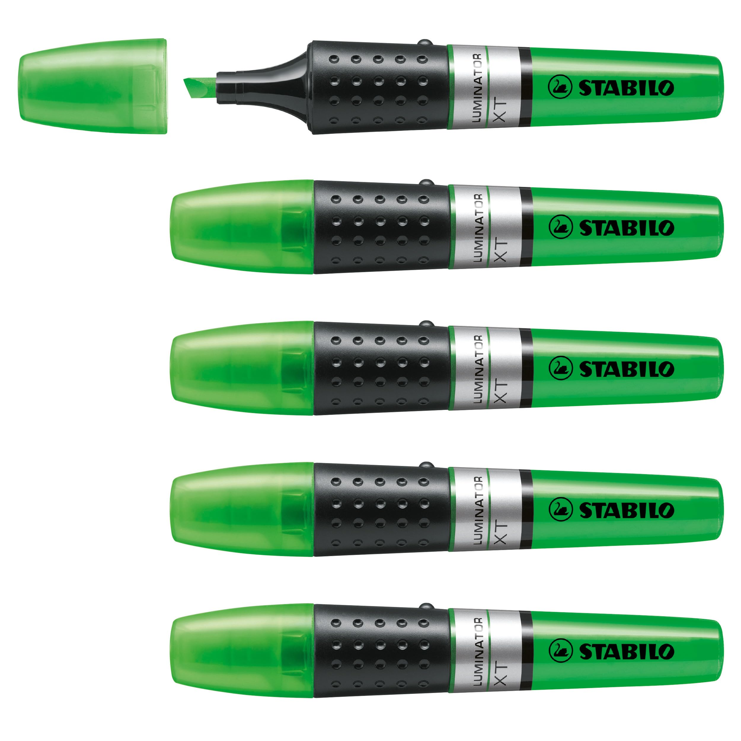 Stabilo Highlighter - LUMINATOR - Pack of 5 - Green