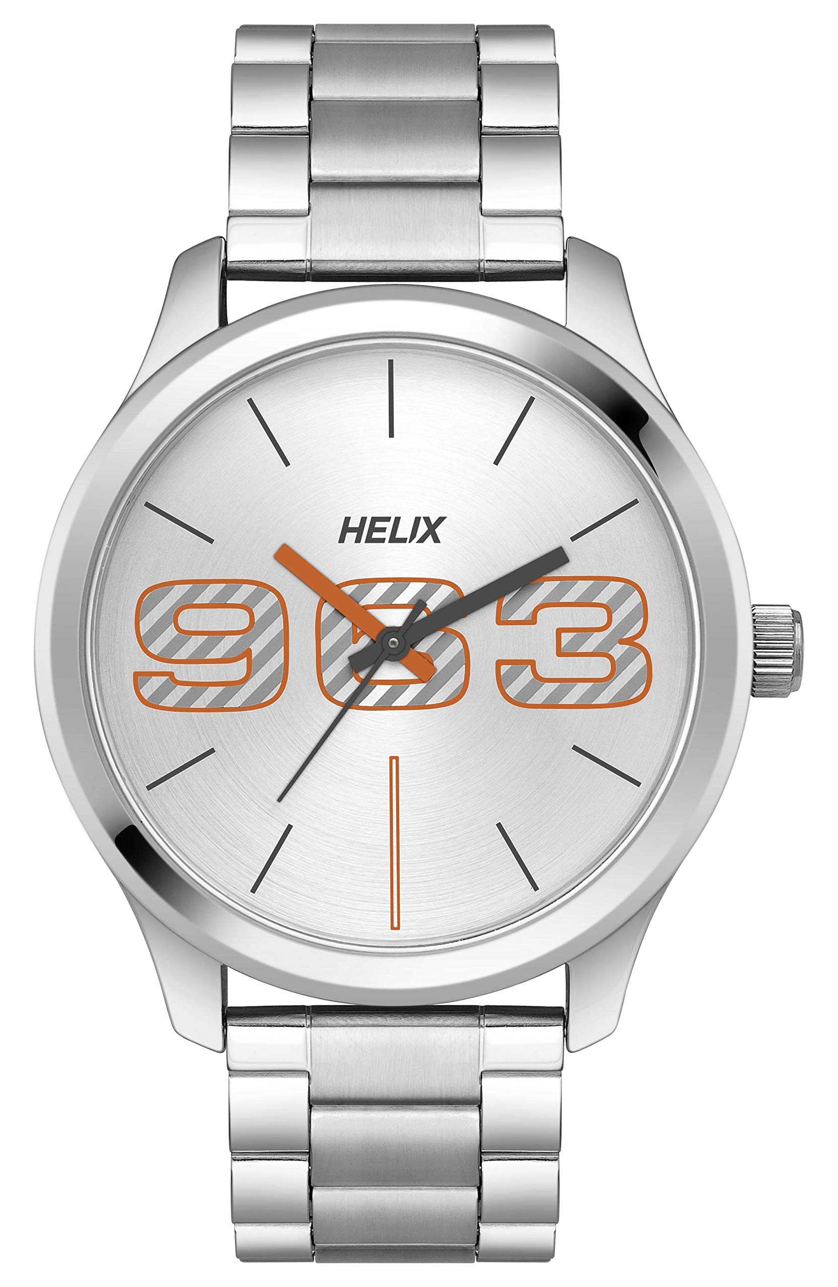 Helix Analog Silver Dial Mens Watch-TW043HG00 (B08X3Q899W) Amazon Price History, Amazon Price Tracker