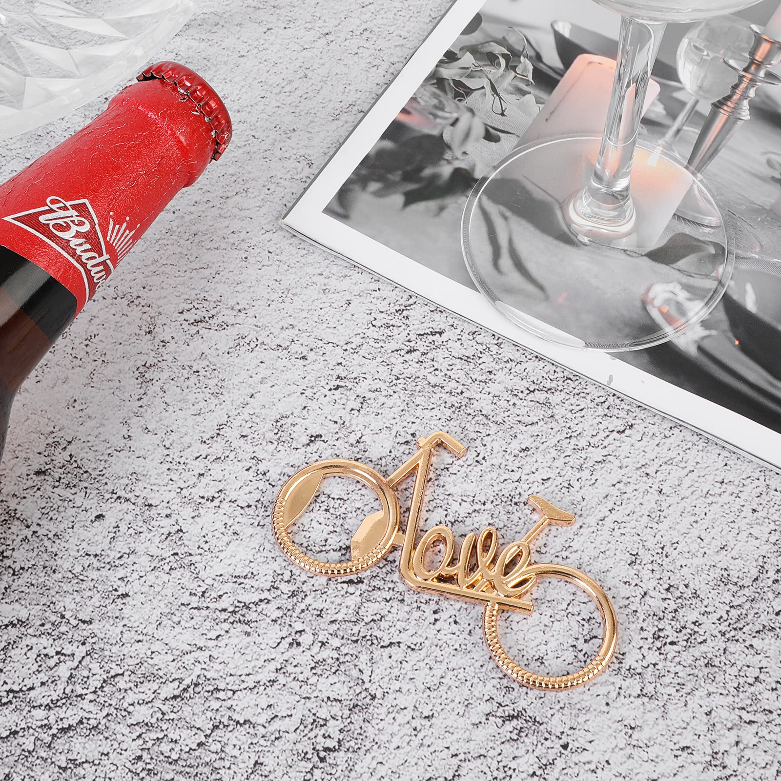 Apribottiglie Da Bicicletta In Acciaio - Regalo Originale Per Appassionati Di Birra E Ciclismo - Foto 12