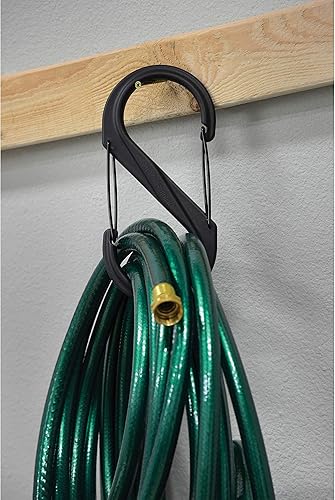 Miniatura 5 de Mosquetón Clip, 10-38 in., Plástico, Negro