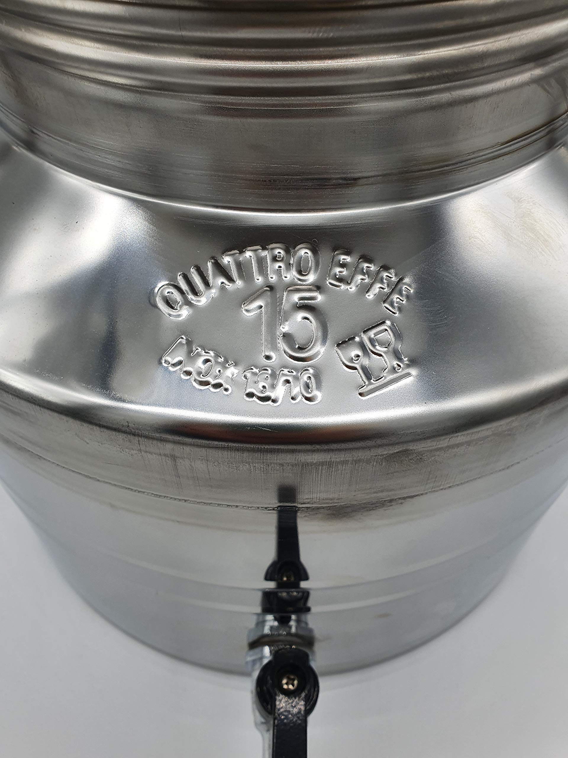 Fusti in acciaio NOX 18/10 – Economy saldato, Acciaio INOX 18/10, 15 lt
