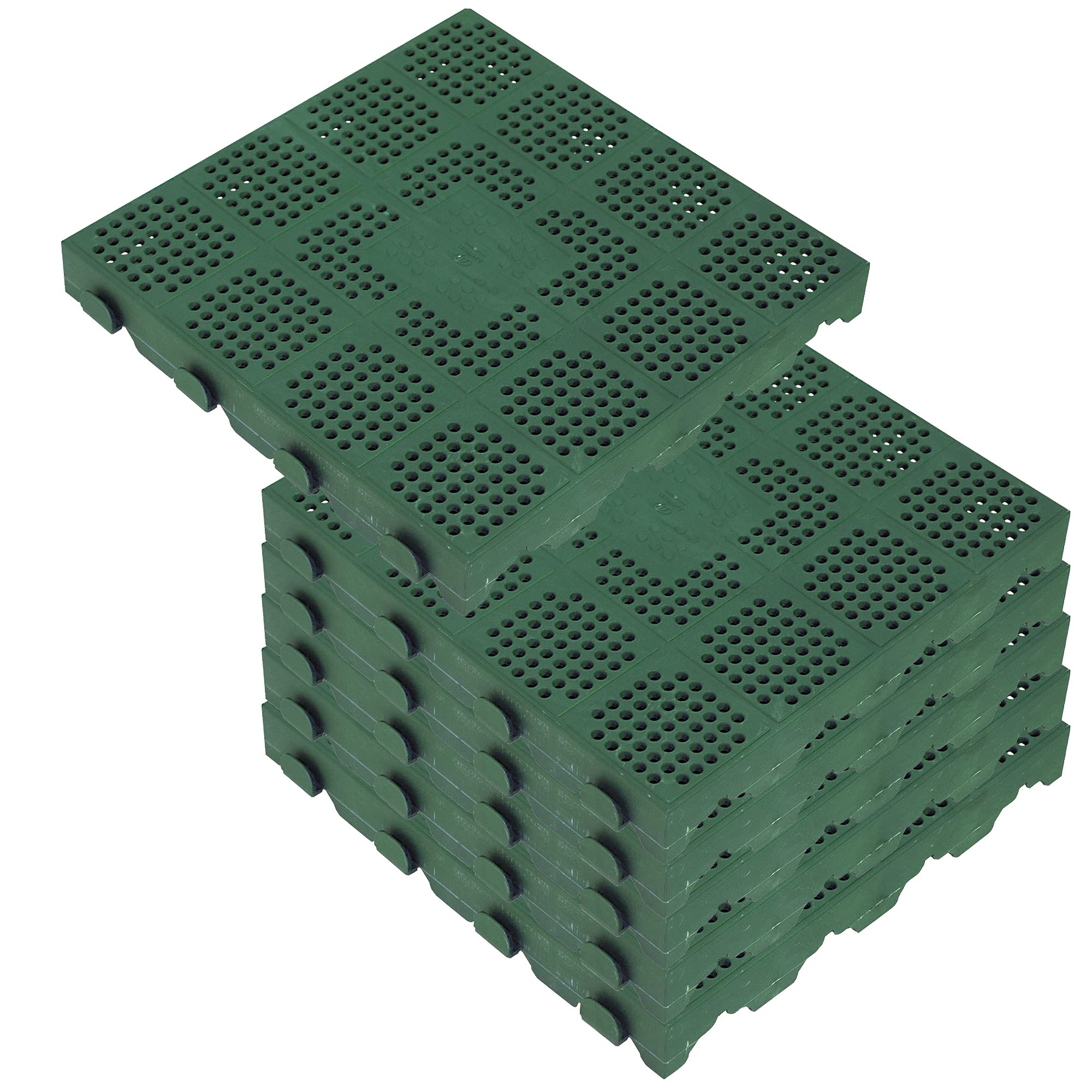 Carreaux de sol nid d'abeille plastique contre la boue et sol instable