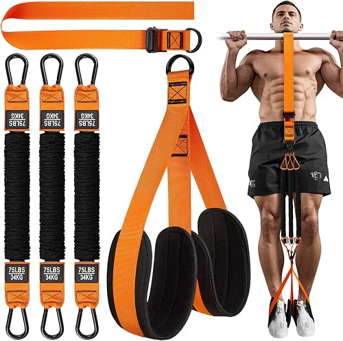 HPYGN Two Foots Pull Up Assistance Bands, Heavy Duty Resistance