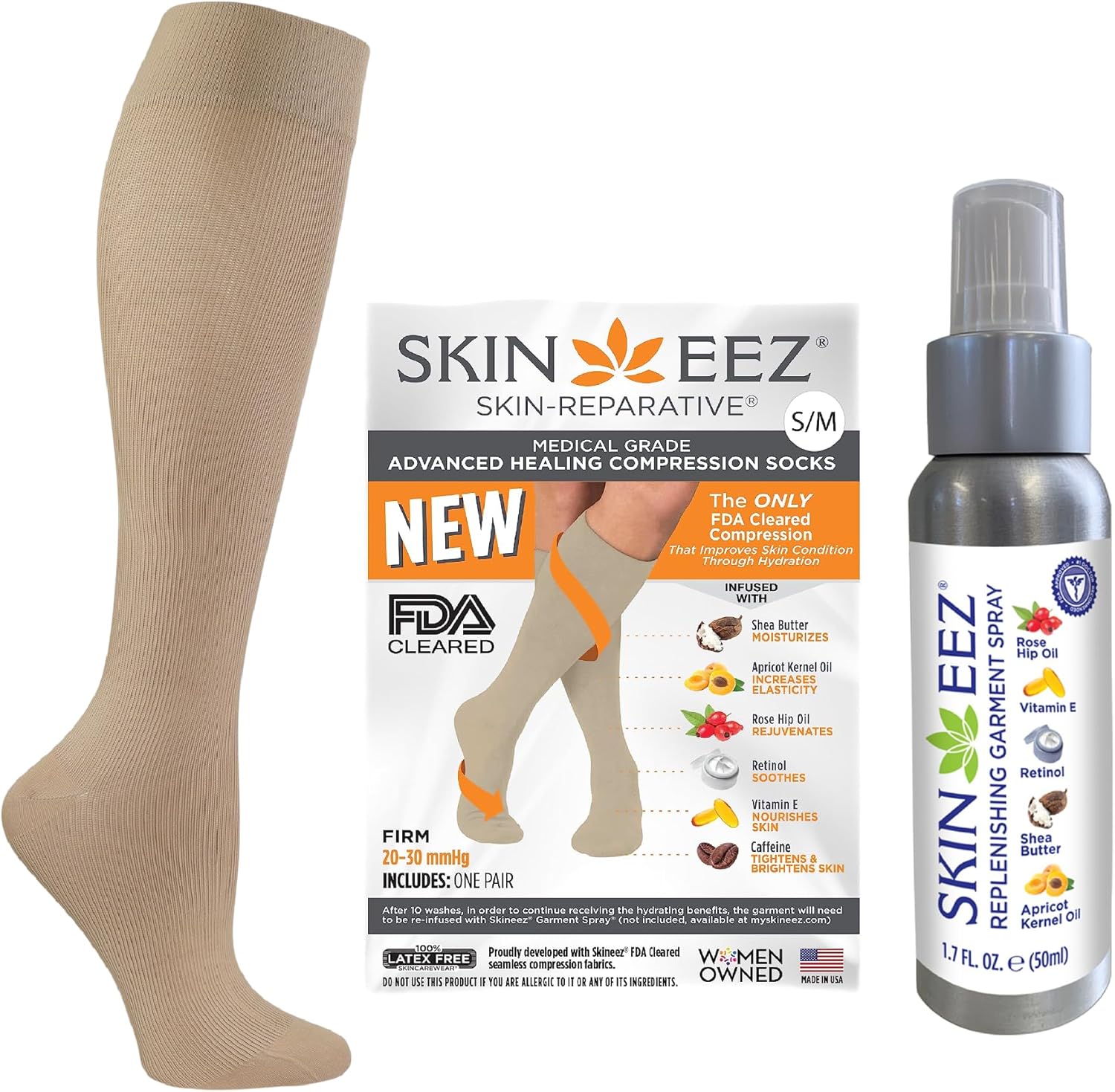 Skineez Medical Grade Compression Socks 2030mmHg and