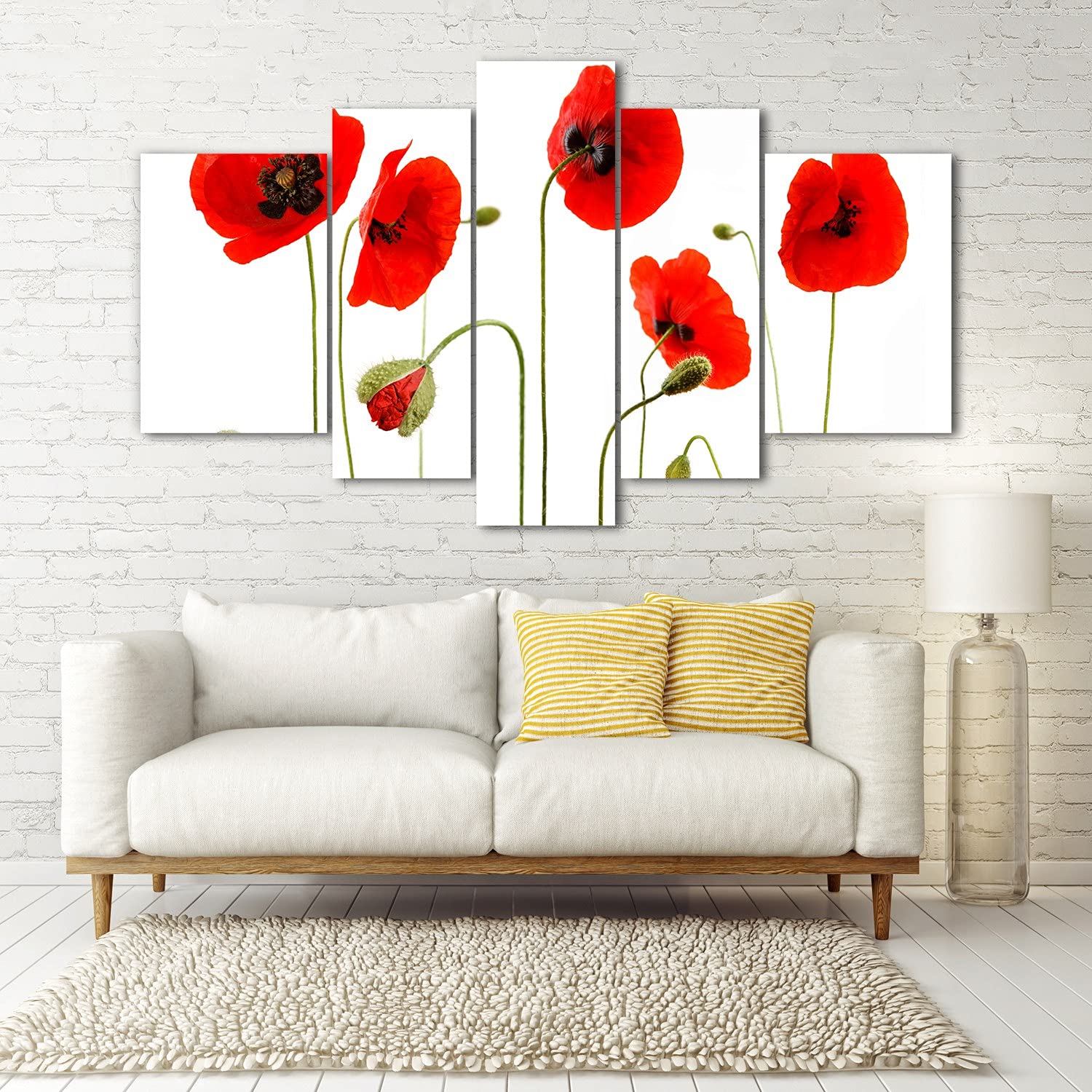 Tulup Tableau Sur Verre Trempé Image 100x50 - Kiwi Et Eau