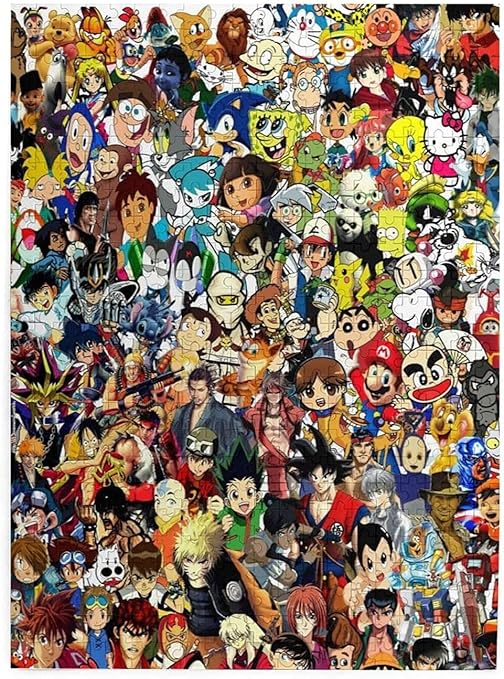 Amazon Co Jp アニメコレクション面白いジグソーパズル大人のための500ピース3dパズルキッズティーンカスタム ホーム キッチン Amazon Co Jp アニメコレクション面白いジグソーパズル大人のための500ピース3dパズルキッズティーンカスタム ホーム キッチン