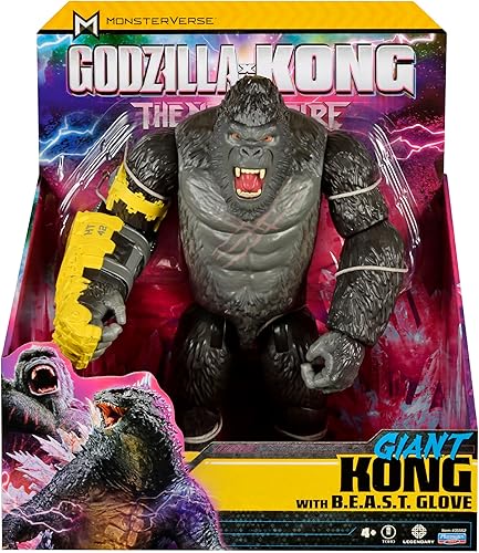 Miniatura 4 de Godzilla x Kong - Figura gigante de Kong de 11 pulgadas por Playmates Toys