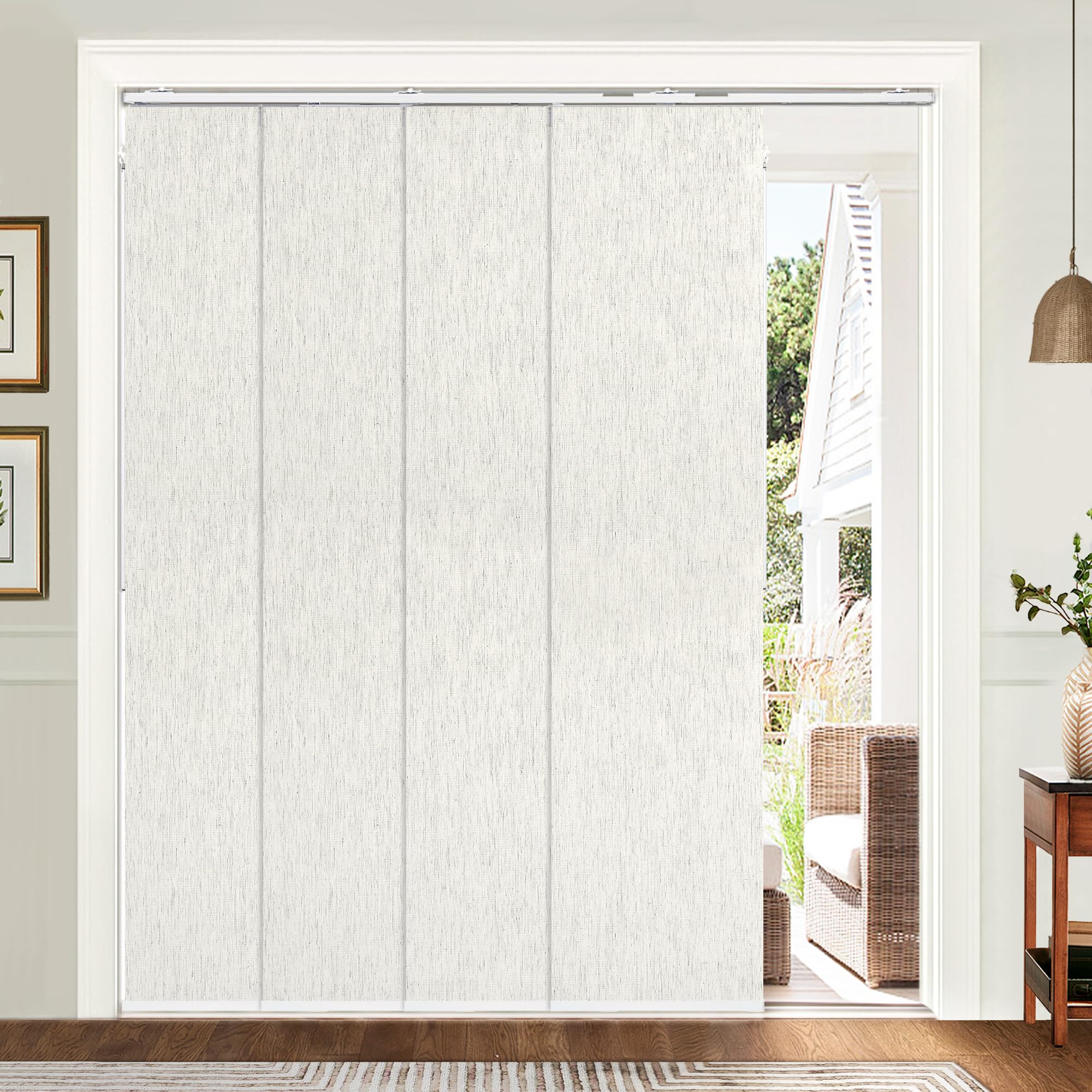 Amazon.com: UNISHADES Panel Track Blinds, Vertical Blinds for
