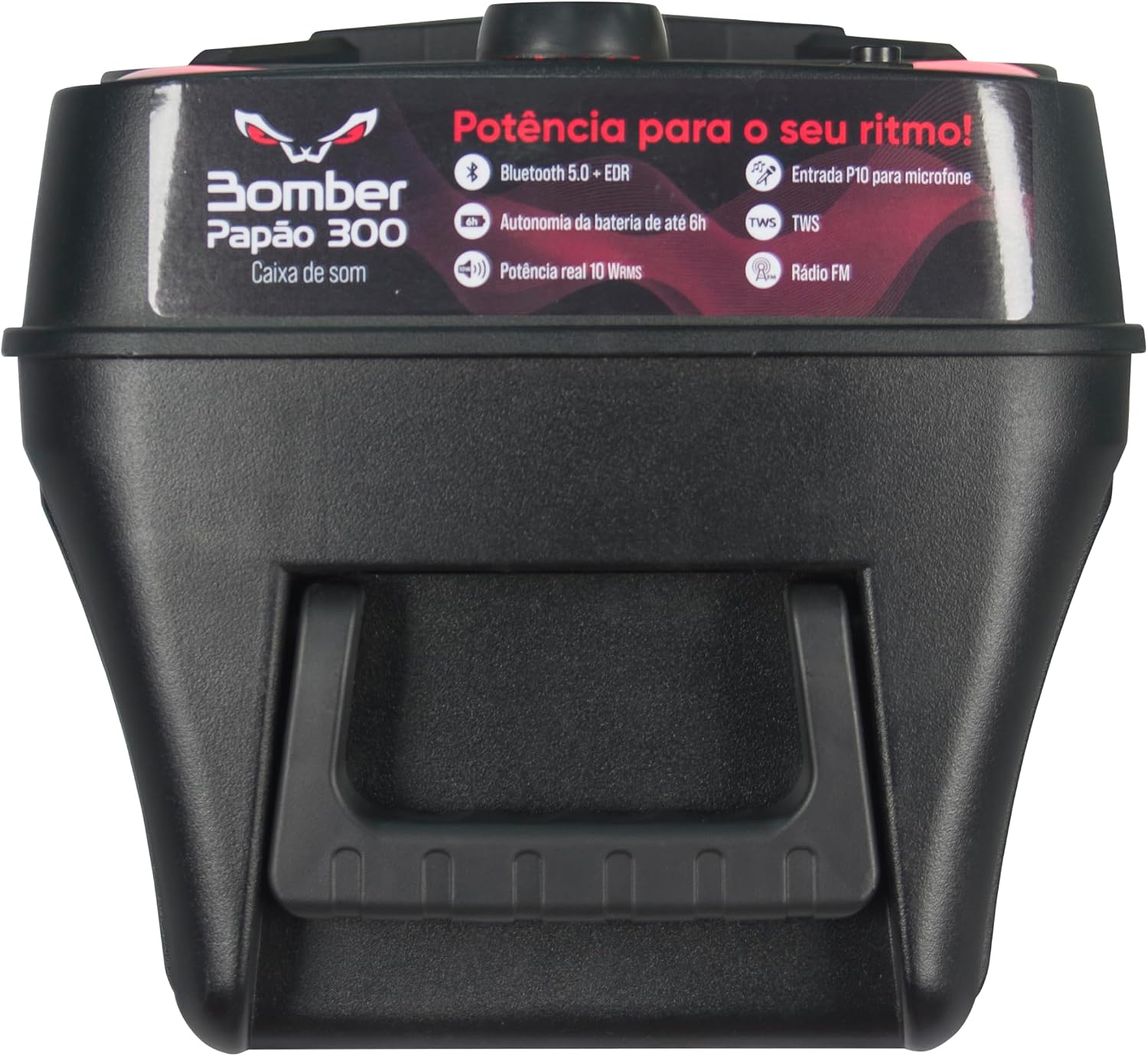 Bomber, Caixa de som Bomber Papão 300 Portátil Bluetooth USB 110/220