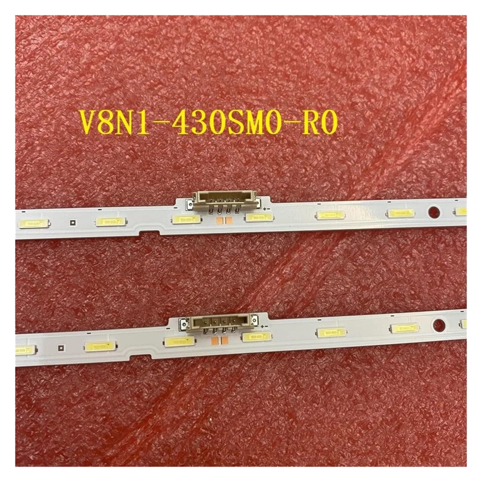 Tira de LED for iluminación Trasera Compatible con Samsung TV UE43NU7025 UE43NU7190U UE43NU7025K UE43RU7100 UE43RU7200 UE43NU7125K UE43RU7190U UE43NU7092U(2 PCS For 1 TV)