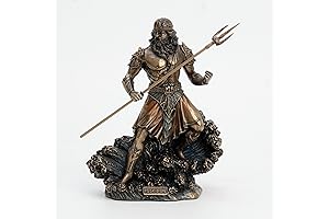 Veronese Design Poseidon Statue: Majestic Ruler of the Sea