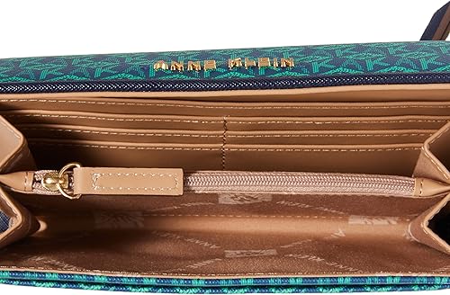 Miniatura 4 de Anne Klein AK Cube - Cartera con solapa con logotipo, Montaña Distante- TrébolMontaña Distante, Talla única