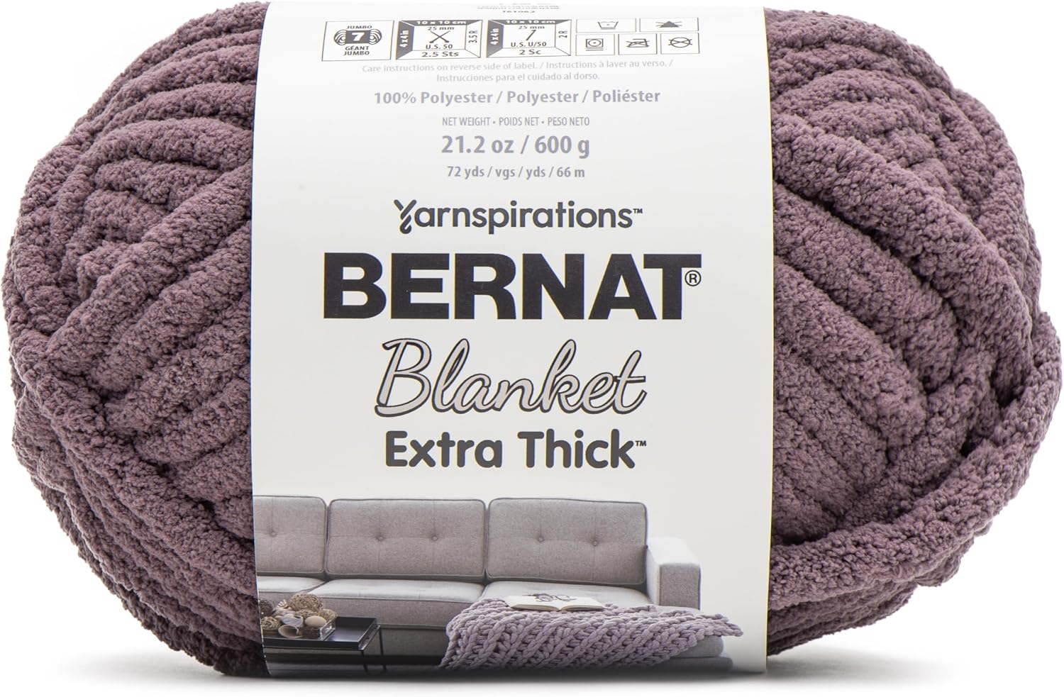 Spinrite Bernat Blanket Extra Thick 600g-Teal Ivy Variegated